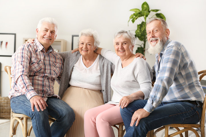 older people in care home