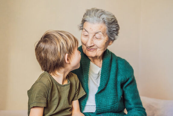 resident with child