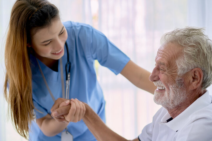 resident and carer