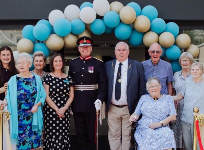residents at at a celebration